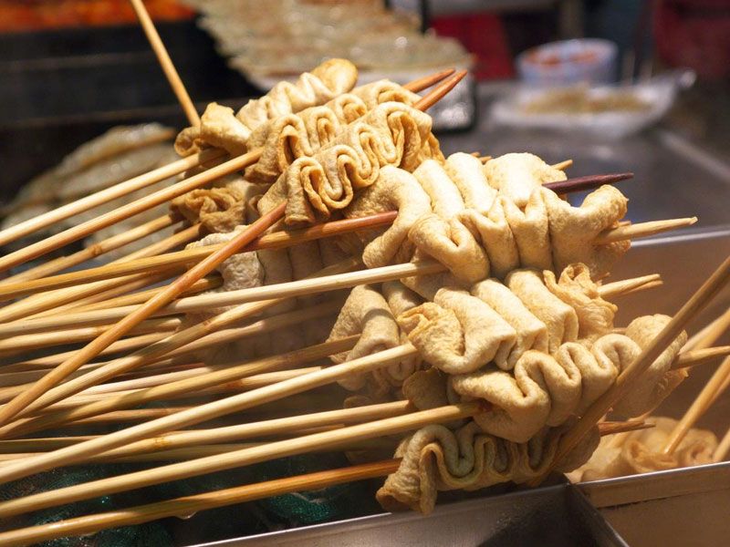 Chả cá xiên Eomuk Hàn Quốc