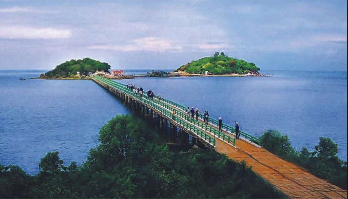 Một góc hòn Đá Bạc - Cà Mau