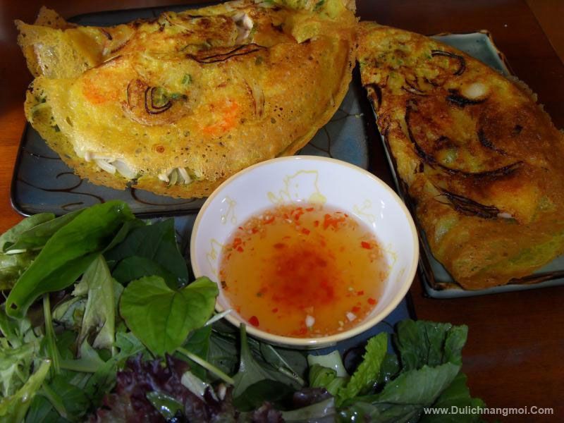 Bánh Xèo Mực Nha Trang - Đặc sản địa phương