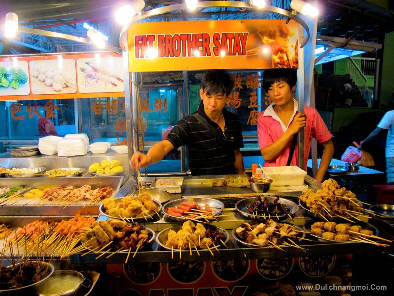 Trải nghiệm Street Food tại Kuala Lumpur về đêm
