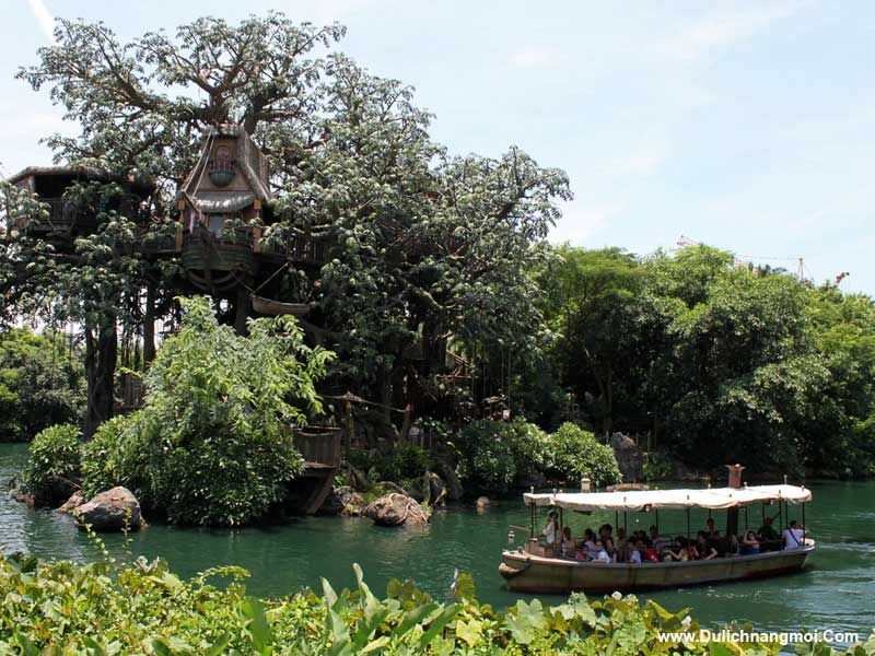 Khám phá khu Adventureland, Disneyland, Hồng Kông
