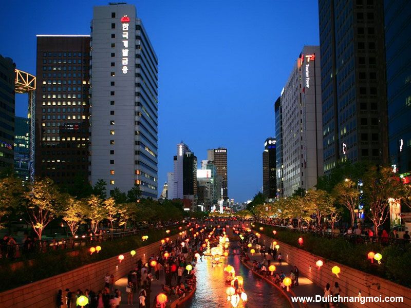 Thủ đô Seoul về đêm