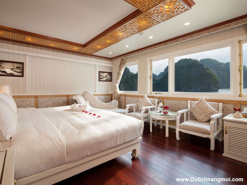 Phòng ngủ nhìn ra vịnh
