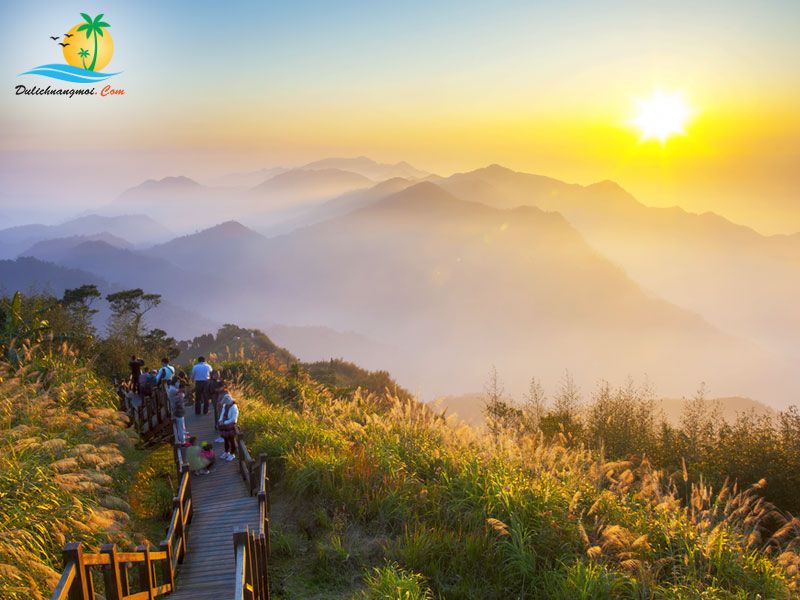 A Lý Sơn - dãy núi nổi tiếng tại Đài Loan