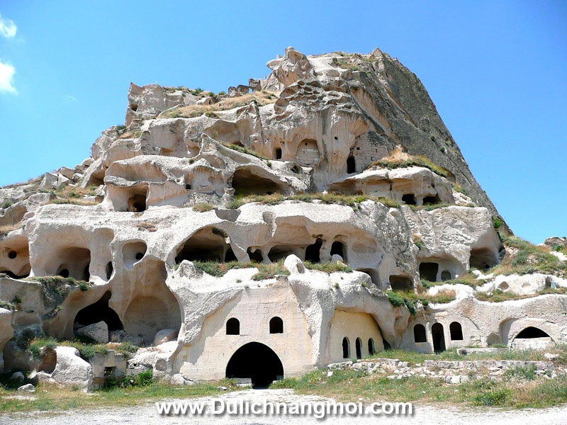 Một tàn tích tại Cappadocia
