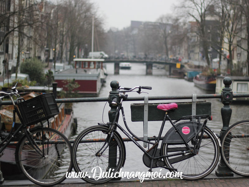 Nhưng chiếc xe đạp tại Amsterdam