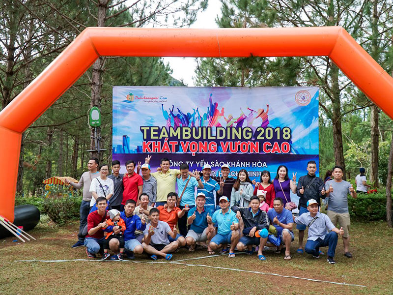 Chương trình teambuilding hoành tráng tại Đà Lạt