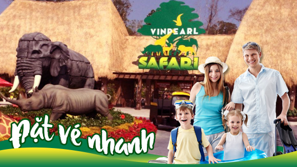 Mua vé tham quan combo Vinperland và Safari Phú Quốc giá rẻ