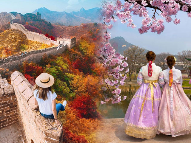 Tour du lịch liên tuyến Trung Quốc - Bắc Kinh - Hàn Quốc - Seoul 7N6Đ