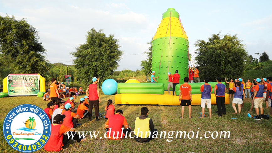 Cho thuê vật dụng teambuilding Núi Hơi giá rẻ