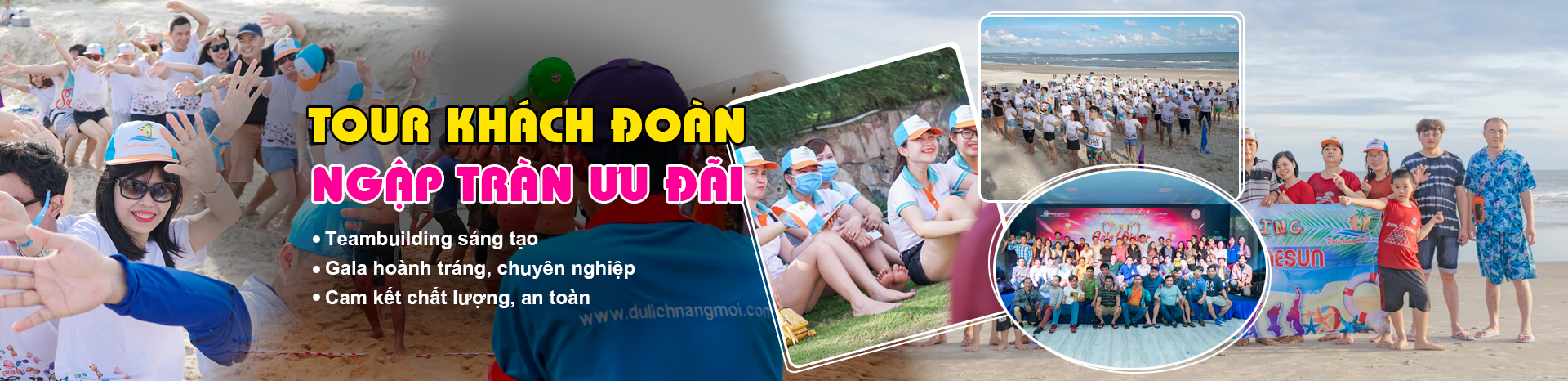 Tour du lịch khách đoàn chuyên nghiệp