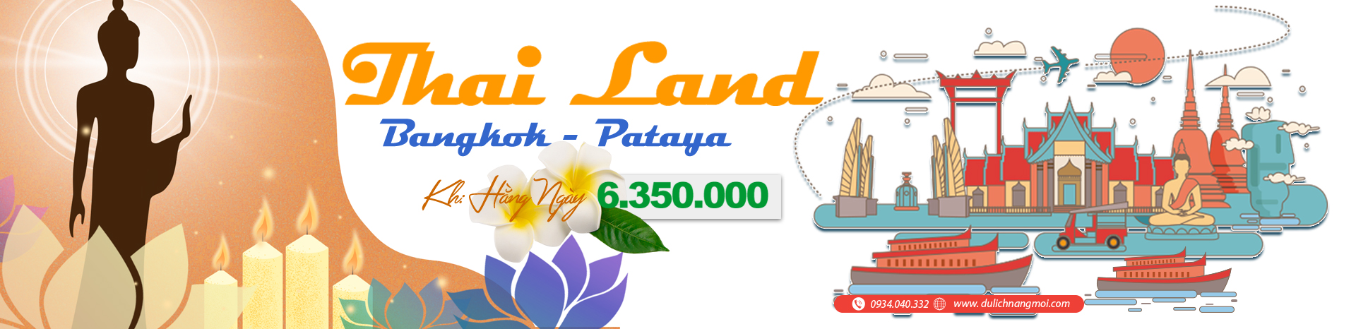 Tour du lịch Thái Land năm 2023