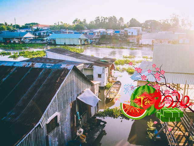 Tour Du lịch miền Tây 2N1Đ - Rừng Tràm Trà Sư - Châu Đốc - An Giang