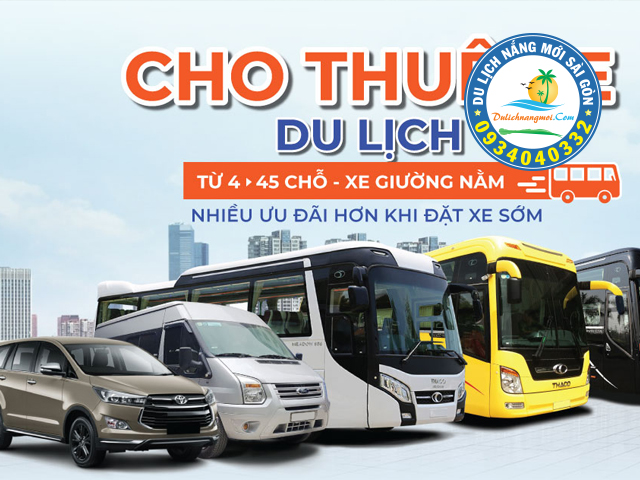 Bảng giá cho thuê xe từ 4-45 chỗ tại quận 1