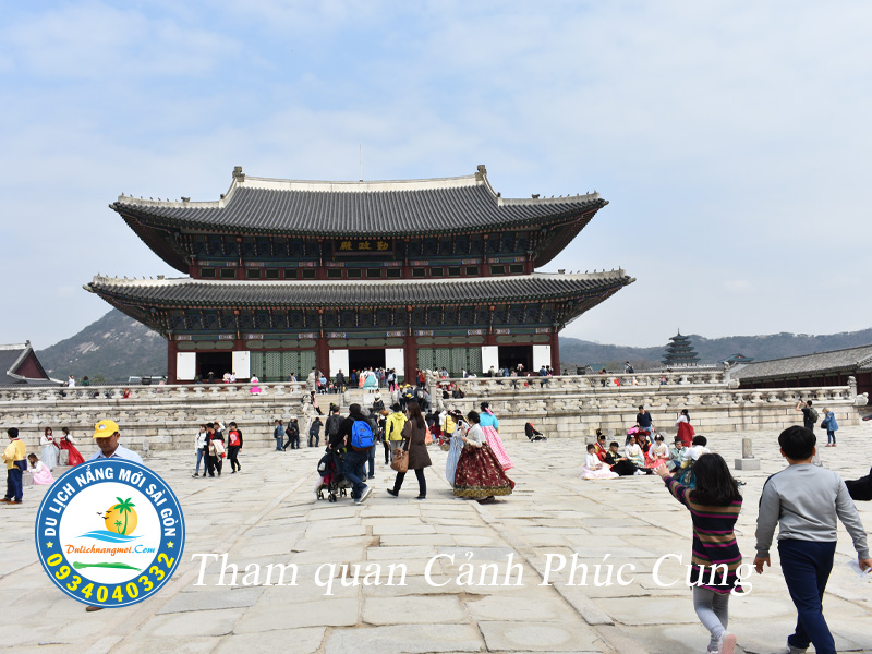 Cảnh Phúc Cung - Cung điện lớn nhất Hàn Quốc