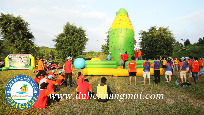 Núi hơi teambuilding tại Nam Cát Tiên