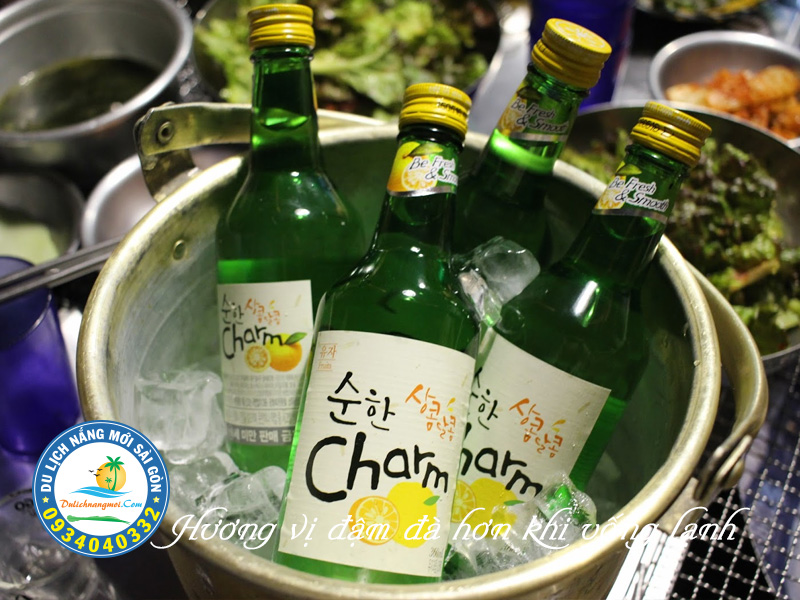 Rượu Soju ngon hơn khi uống lạnh