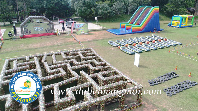 Cho thuê vật dụng teambuilding tại Sài Gòn Cận cảnh Mê Cung khổng lồ, giờ đây các bạn có thể nghiên cứu lối nào ra rồi nhé !