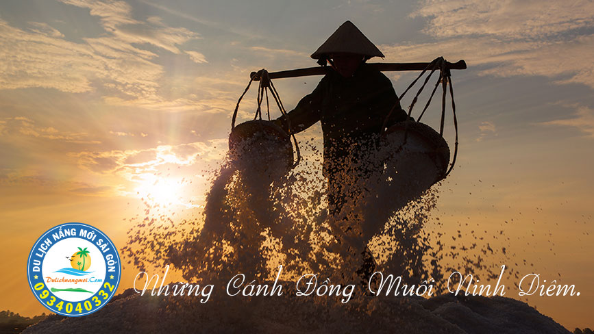 Cánh Đồng Muối tại Ninh Diên Nha Trang