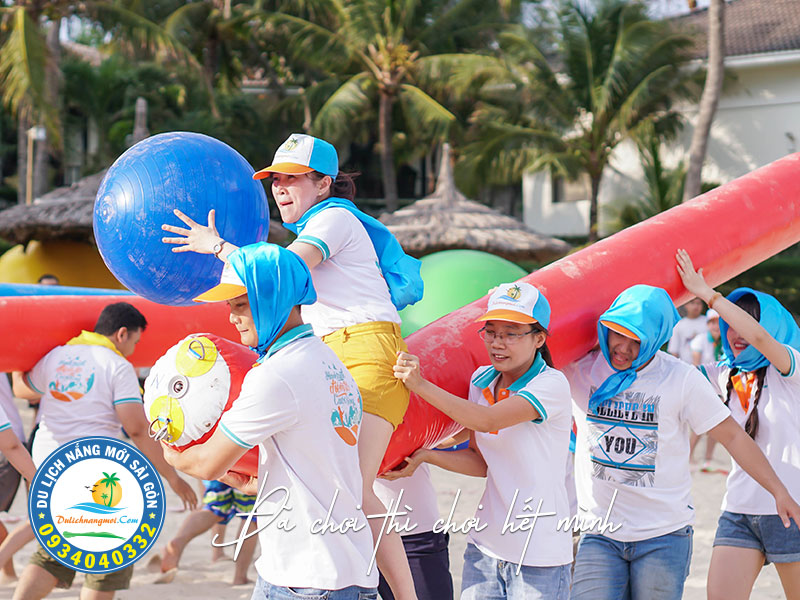 Các hoạt động teambuilding ngoài trời