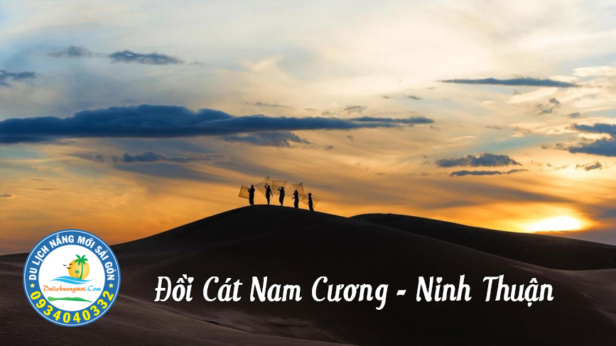 Cảnh đẹp Đồi Cát Nam Cương Ninh Thuận/