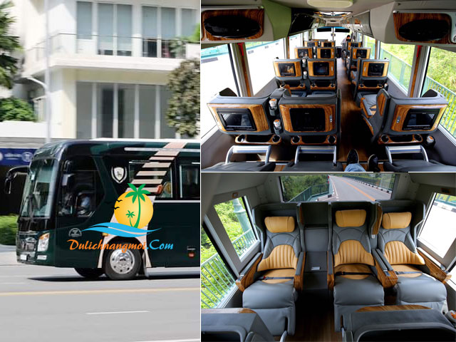Cho thuê xe Dcar Limousine 16 chỗ VIP đi sân Golf Đồng Nai 1 ngày