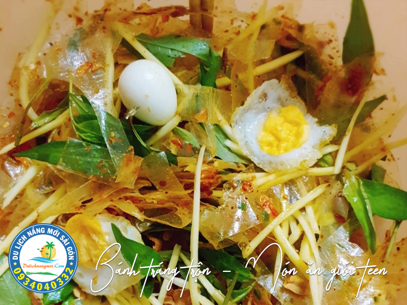 Đặc sản bánh tráng trộn Tây Ninh