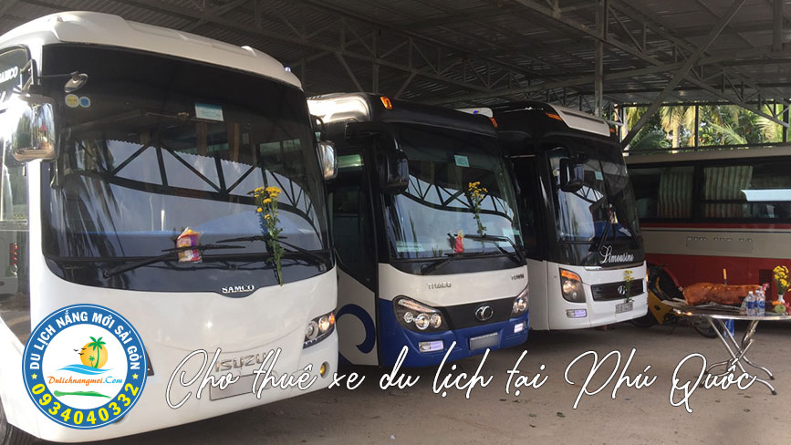Dòng xe samco 29 chỗ tại Phú Quốc luôn đắt khách