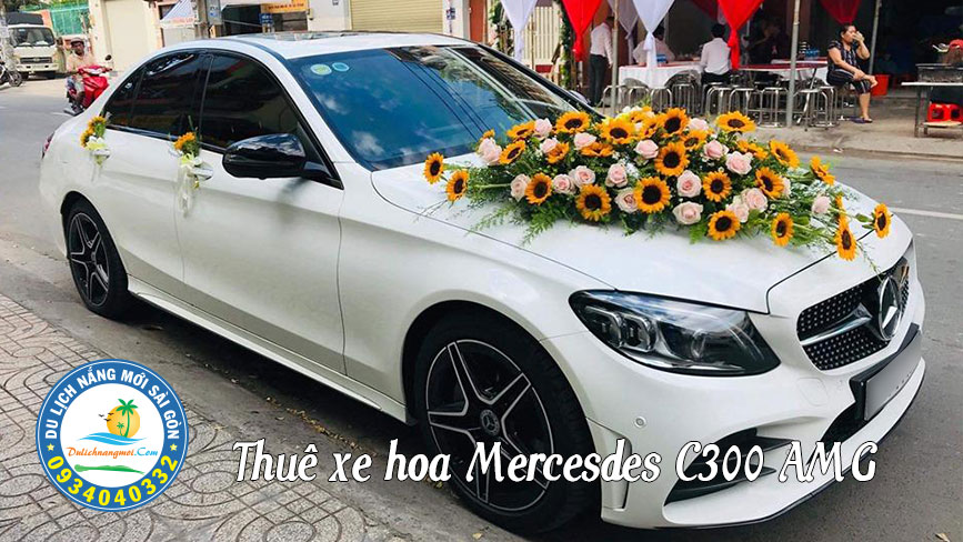 Xe hoa cưới Mercedes C300 đẳng cấp