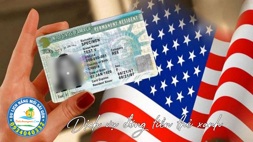 Đóng tiền thẻ xanh Mỹ ở Việt Nam
