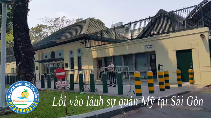 Tòa lảnh sự quán Mỹ tại TPHCM