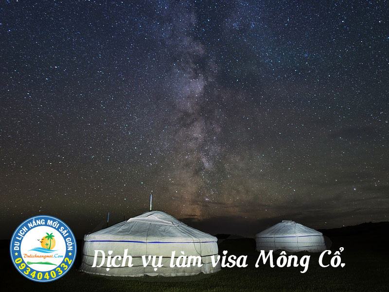 Bầu trời đêm trên thảo nguyên Mông Cổ