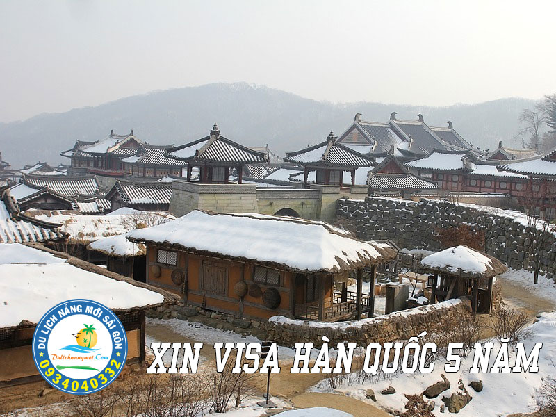 Mùa đông băng giá tại Hàn Quốc