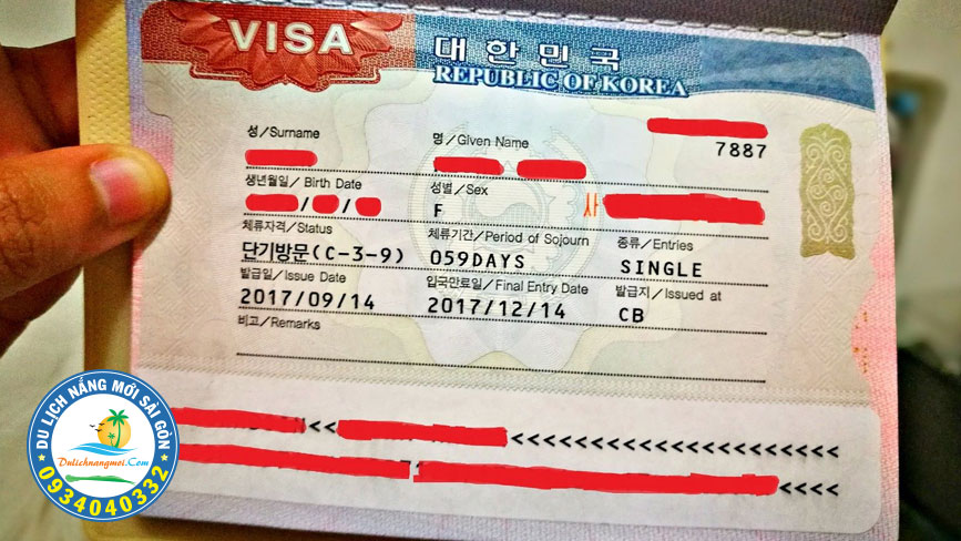 Danh sách giấy tờ cần mang theo khi nhập cảnh Hàn Quốc