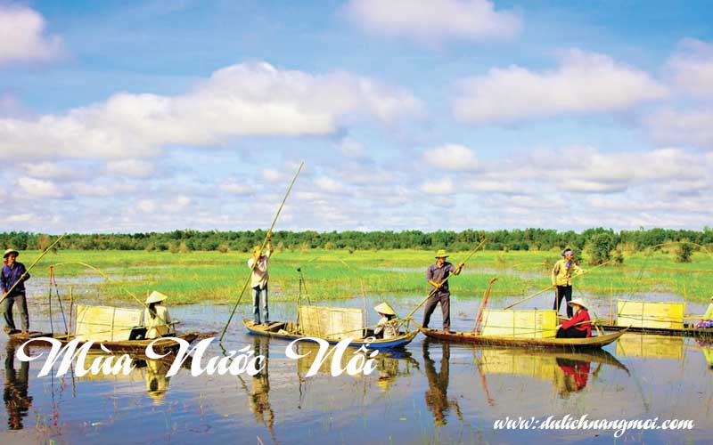 Mùa Nước Nổi An Giang