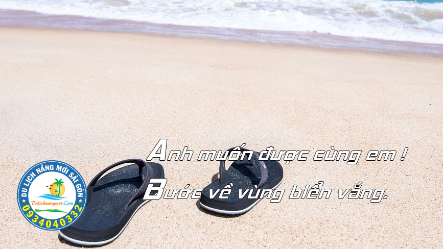 Khung cảnh hoang vắng biển nha trang