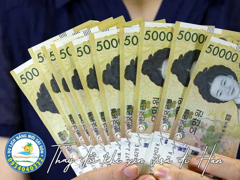 Những thông tin đổi mới khi xin visa Hàn