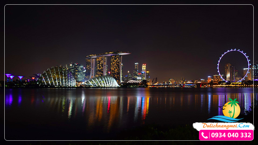 Ngắm Singapore tráng lệ về đêm