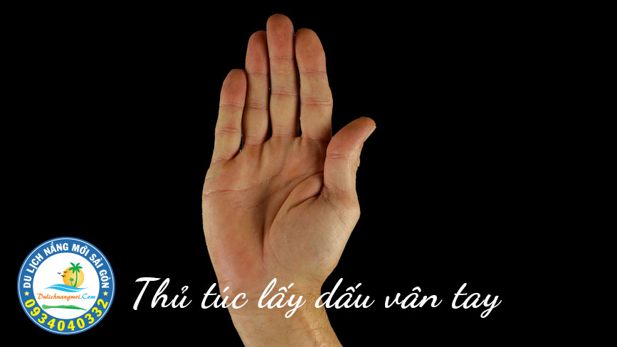 Lấy dấu vân tay 