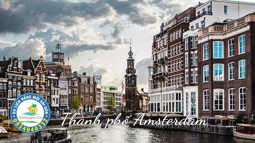 thành phố Amsterdam xinh đẹp cổ kính