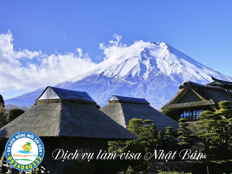 Cảnh đẹp núi Fuji Nhật Bản