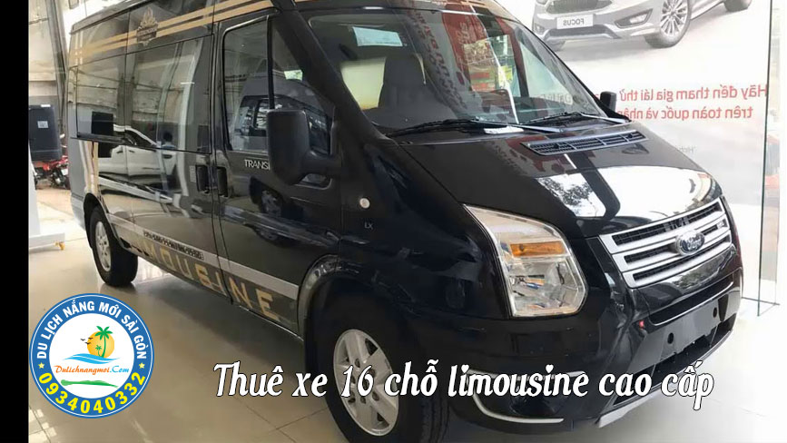 Dòng xe 16 chỗ Ford Transit cao cấp