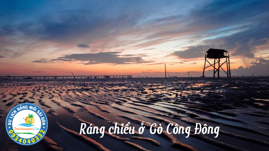 Cảnh đẹp biển Gò Công Đông