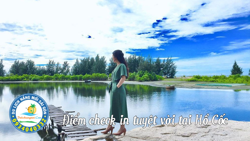 Cảnh đẹp Hồ Cốc như trong tranh
