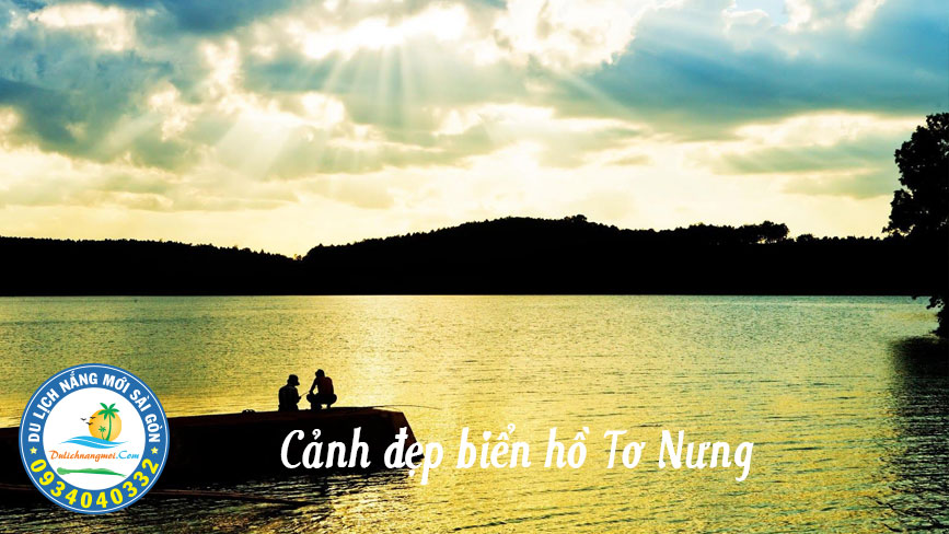 Cảnh đẹp biển hồ Tơ Nưng Gia Lai