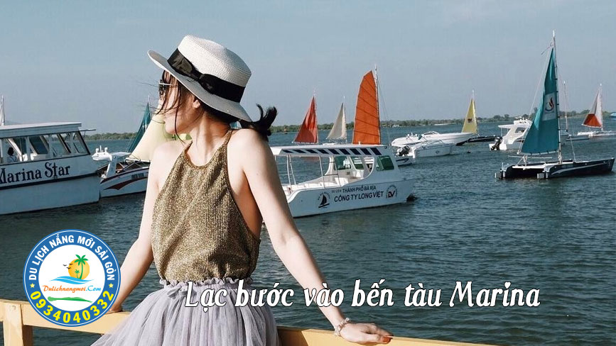 Cảnh đẹp ở cảng tàu Marina Vũng Tàu