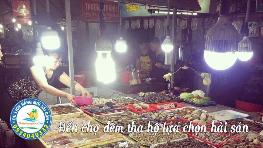 Đến chợ đêm Vũng Tàu tha hồ ăn hải sản tươi sống