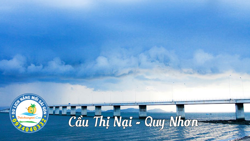 Cầu Thị Nại vượt biển dài nhất Việt Nam
