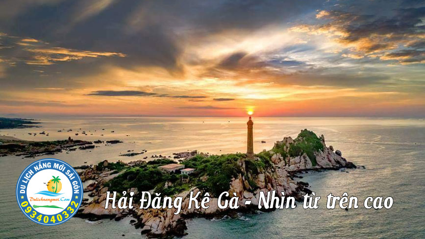 cảnh đẹp Mũi Kê Gà lúc hoàng hôn