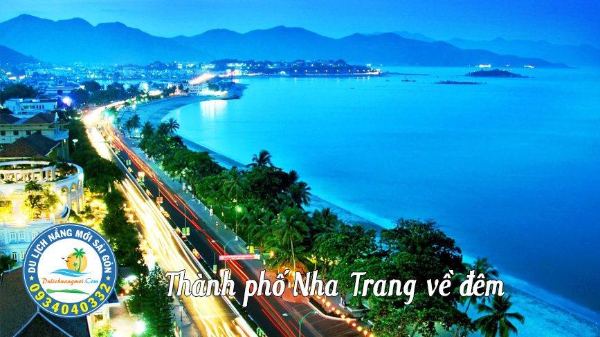 Cảnh đẹp thành phố Nha Trang về đêm